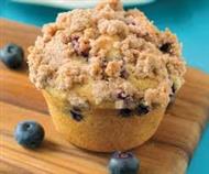 Wild Blueberry Streusel Muffins
